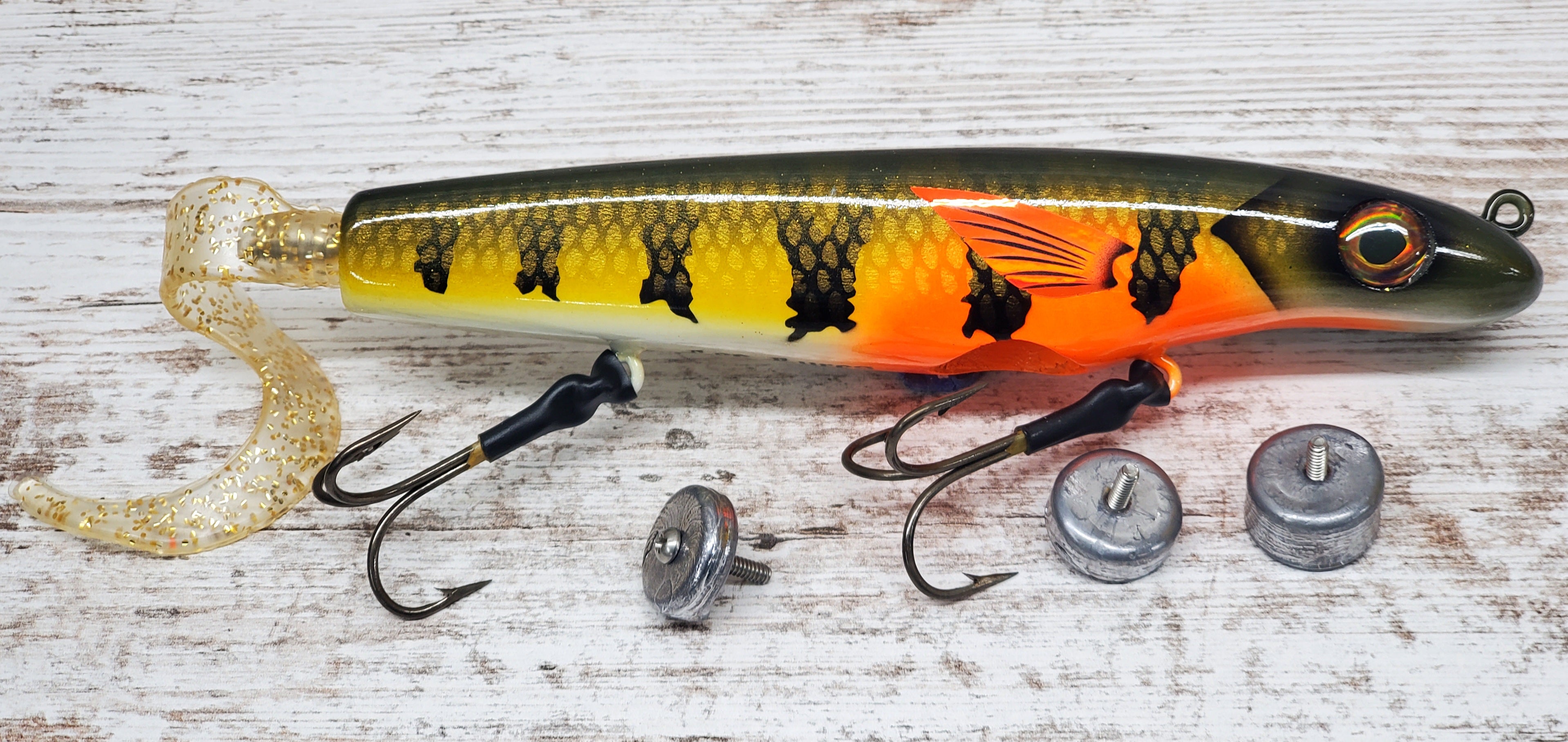 Dive and Rise Baits for Muskie & Pike 