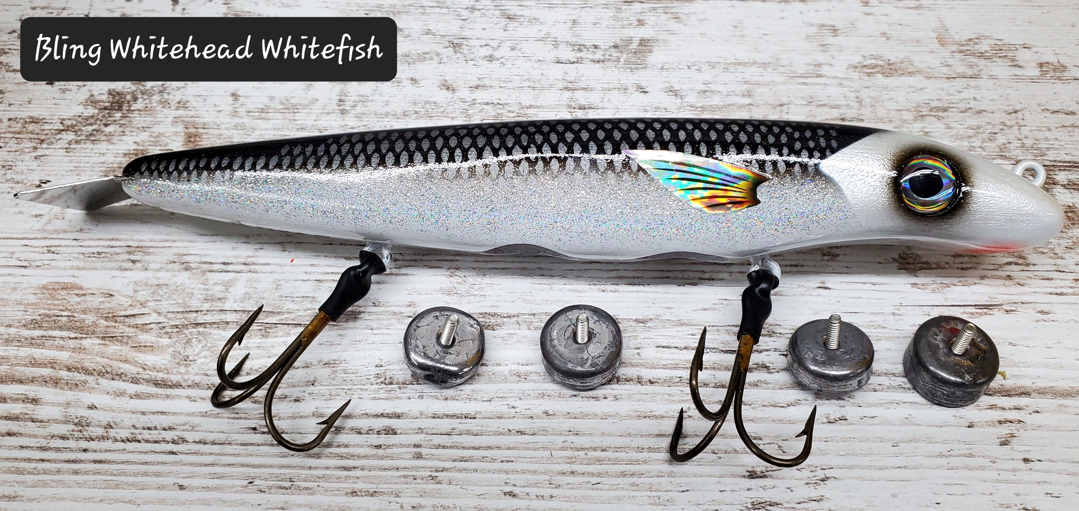 clear fishing lures 10" Leviathan Auto Clear