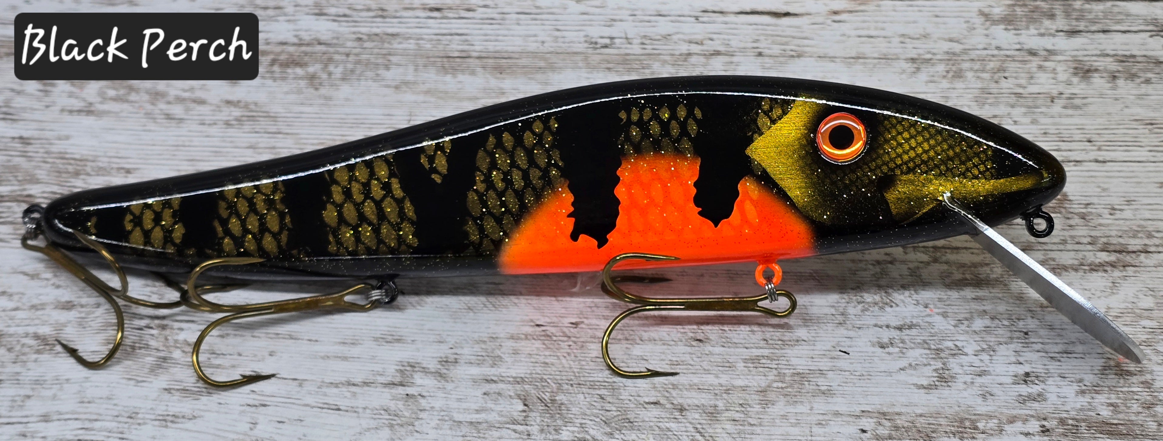 death stalker fishing lure Death Pause Minnow 13"