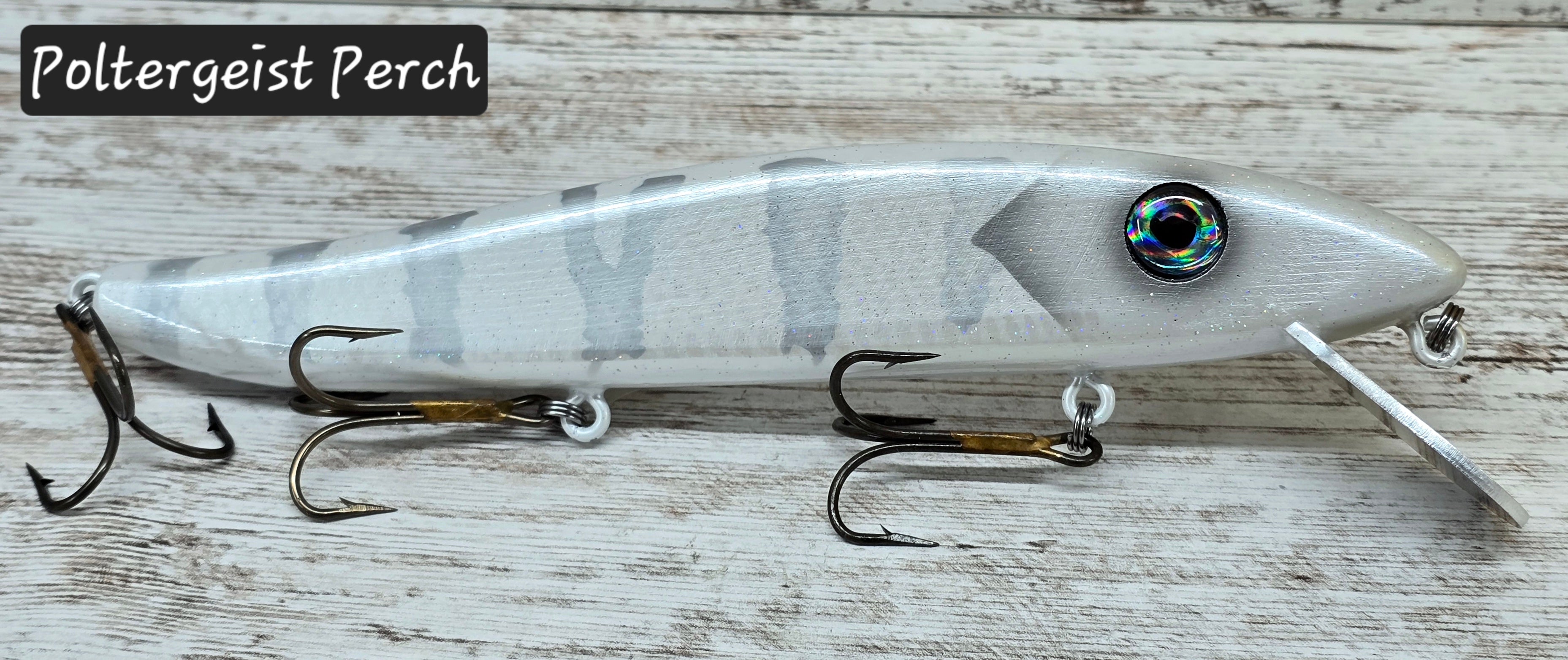 death spiral fishing lure Death Pause Minnow 8.5"
