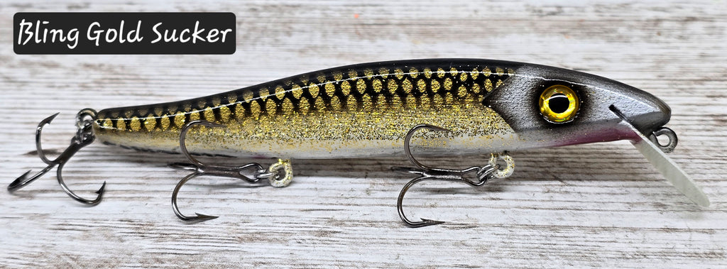 death stalker fishing lure Death Pause Minnow 5.5"