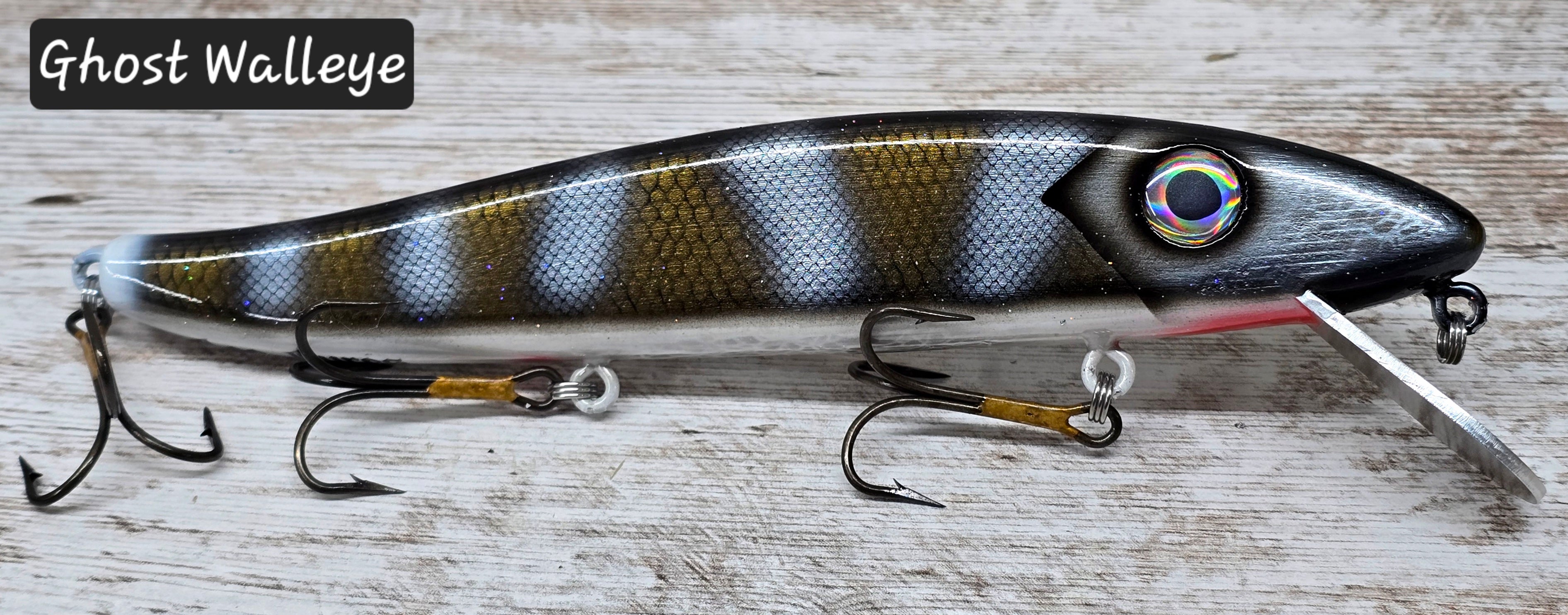 death stalker fishing lure Death Pause Minnow 8.5"