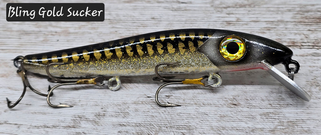 fish play dead to lure prey Death Pause Minnow 6.5"