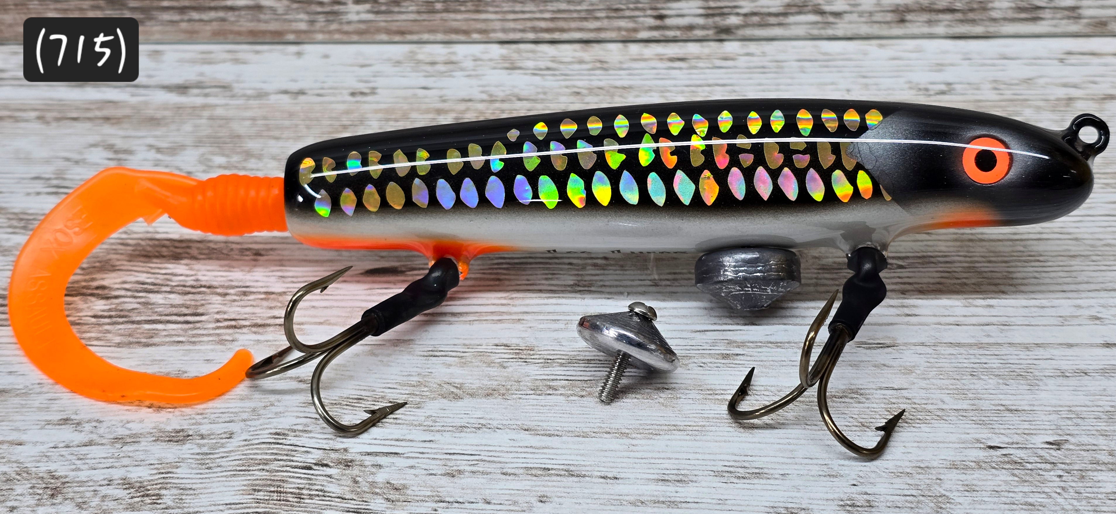 civil war fishing lure 6.5" Leviathan Twist