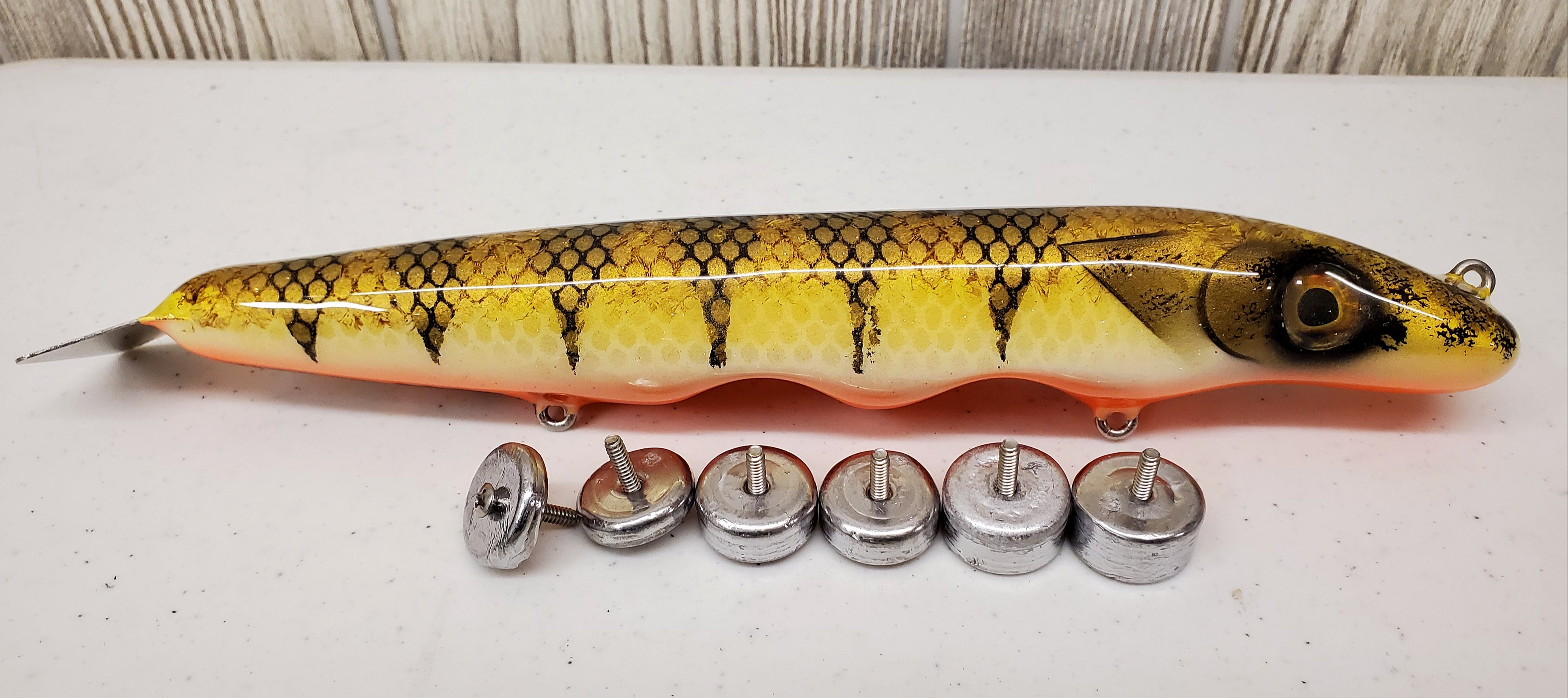 boys life fishing lures Death Rise Minnow 13"