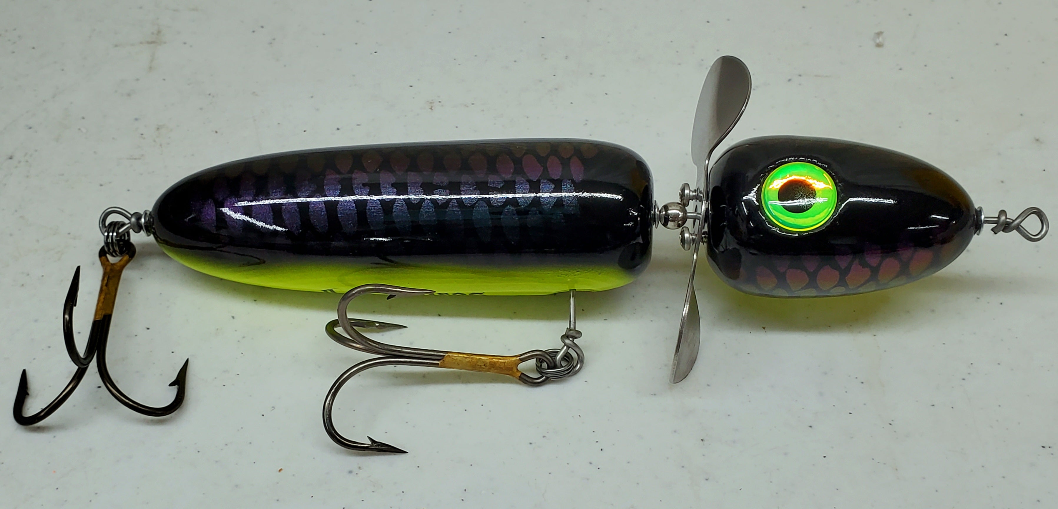 environmentally safe fishing lures Green Machines per package The FishDaddy Jerk Bait body is made from Biosilicone Optimizer Size 3 3.625" -
