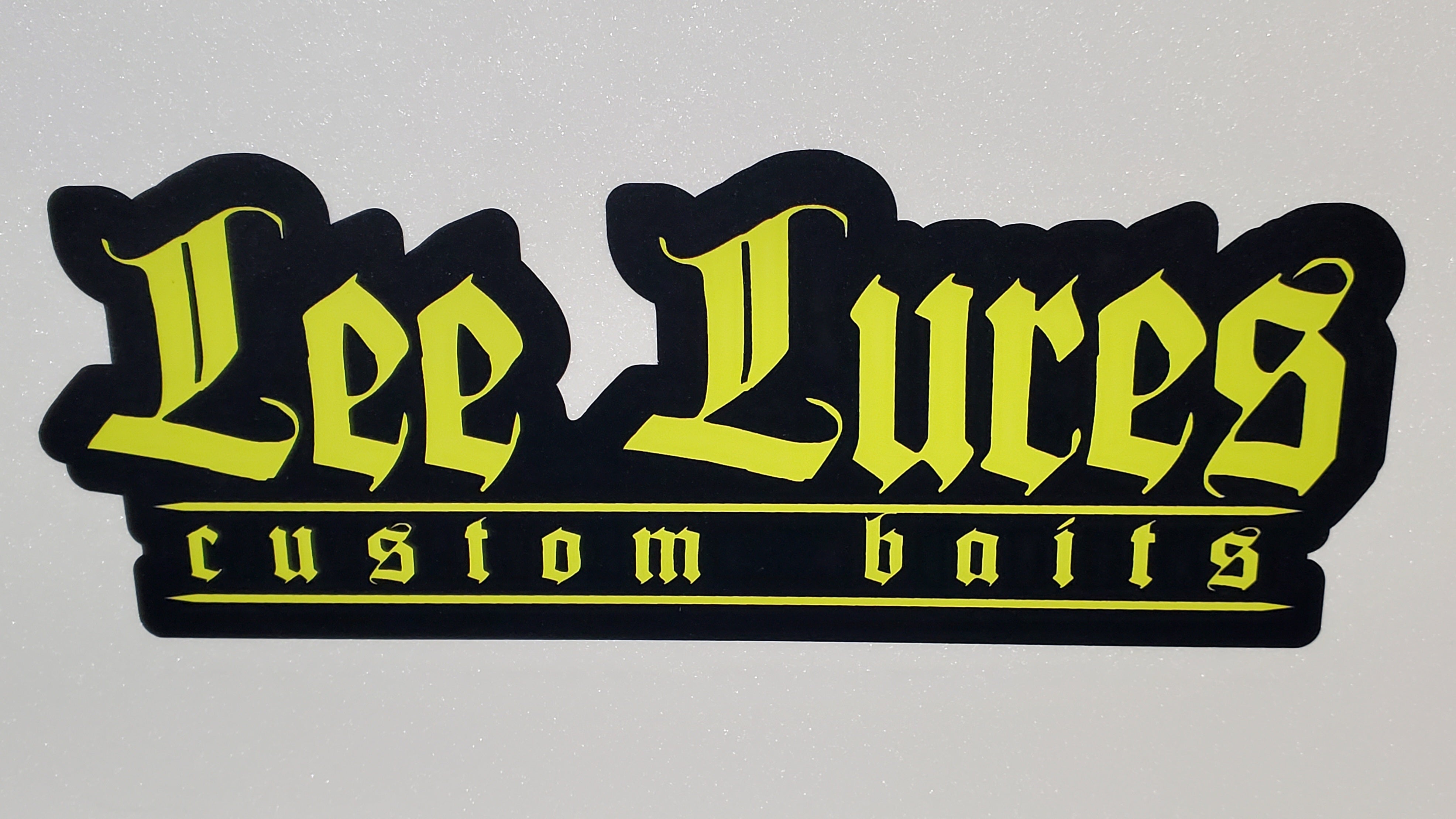 Stickers - Lee Lures Custom Baits