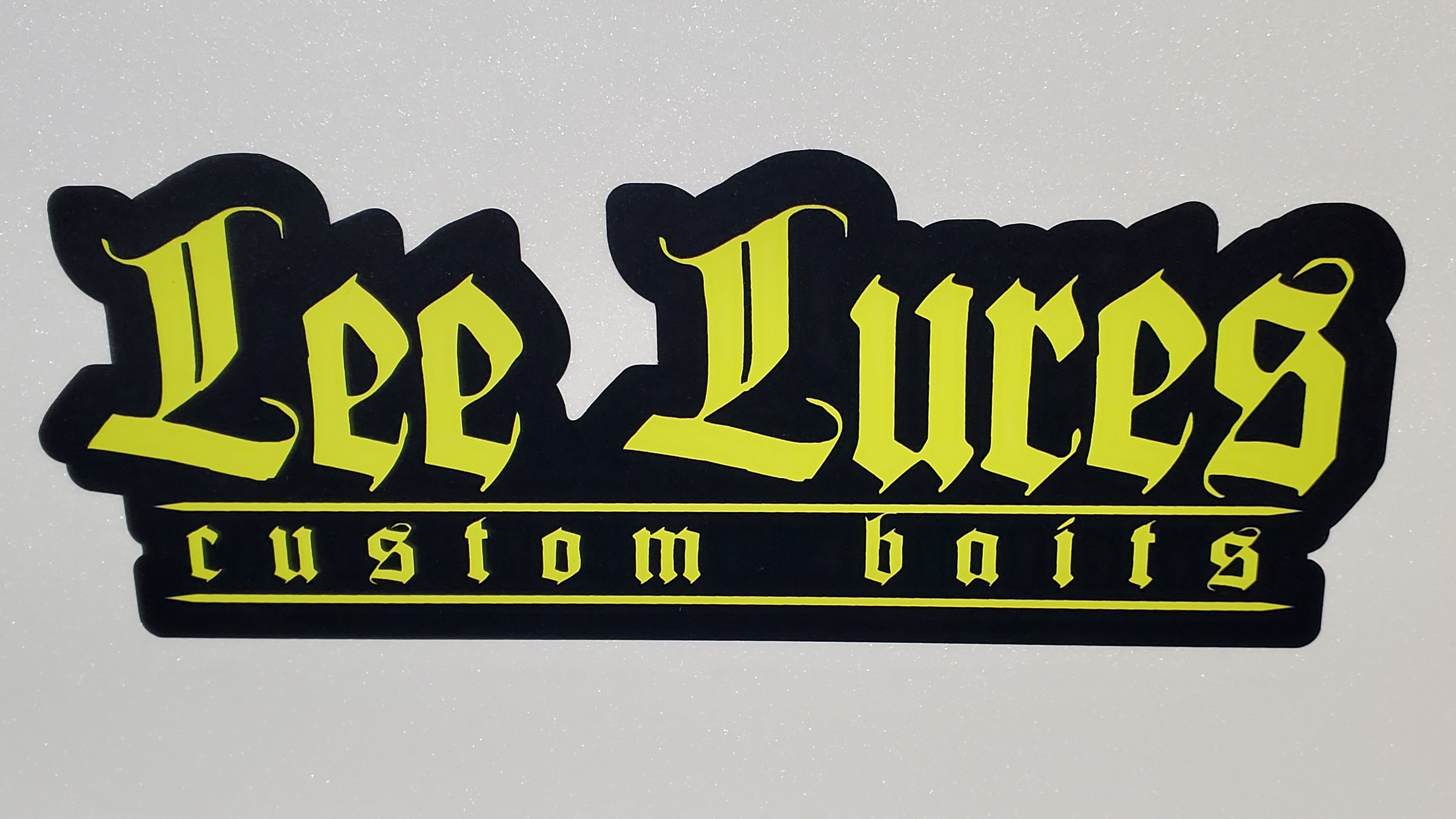 custom fishing lures logo Stickers