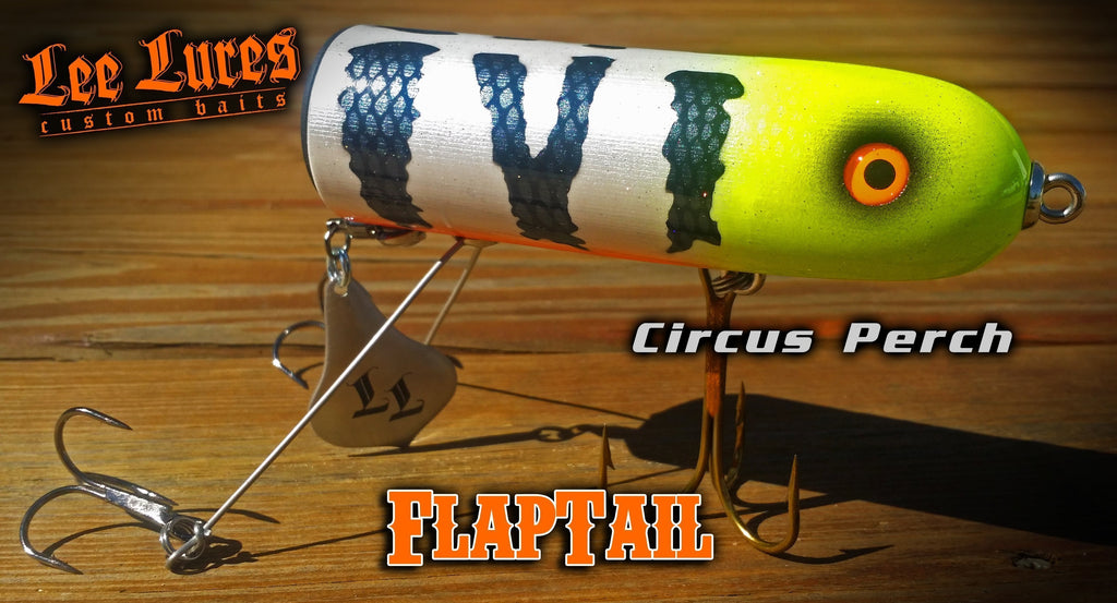 Lee Lures FlapTail surface bait demo 